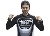 Click Here Troy Brosnan Sticker by Canyon Bicycles