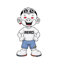 Read Comic Strip Sticker by Zhot Shop