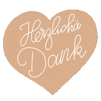 Thanks Sticker by Handbeschriftetes