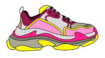elenamaximova fashion sneakers Sticker