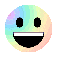 emojitool happy smile emoji colors Sticker
