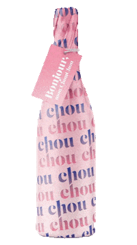 ChouChouwines wine chouchou wijntje wijn drinken Sticker