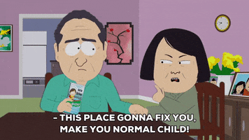 couple asian GIF by South Park 