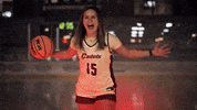 Excited College Basketball GIF by Norwich University