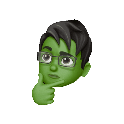Hulk Überlegen Sticker by Fdpbw