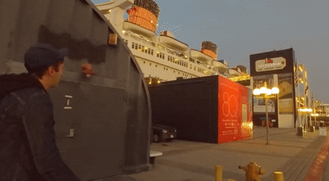 The Haunted Decks Of The Queen Mary GIF by BuzzFeed