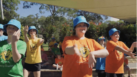 Happy Dance GIF by Camp Quality