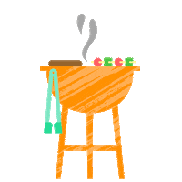 hellofreshde bbq grill sommer transparency Sticker
