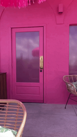 Open Door Pink GIF by Jenn Robbins