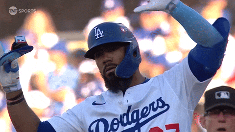 Celebrate Los Angeles Dodgers GIF by MLB