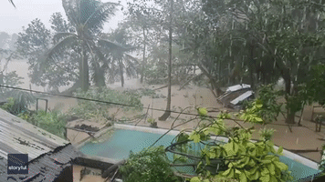 Flooding and Evacuations in Philippines as Powerful Typhoon Rai Hits