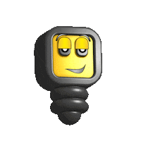 Flirty Bulb Sticker by gadgettoproducts