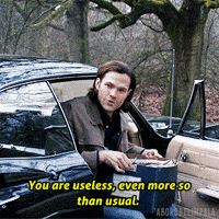Sam Winchester GIF