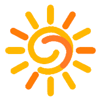 Hot Park Sol Sticker by Aviva