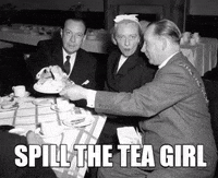 LaGuardia-Wagner drama gossip spill the tea hot gossip GIF