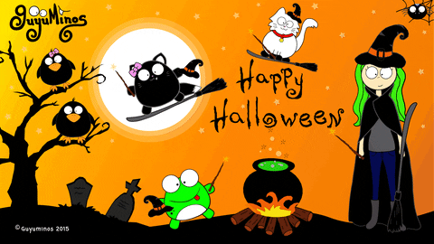 happy halloween GIF