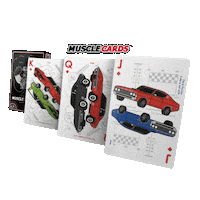 Card Game Cars Sticker by MuscleCarGang