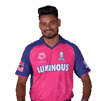Pink Yes Sticker by Rajasthan Royals