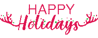 Happy Holidays Sticker by Capelle Miami