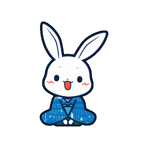 Bunny あけましておめでとう Sticker by BEAUTY GARAGE