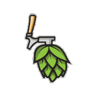 HoppinRH hoppin hoppinrh hoppinrn hoppinclt Sticker