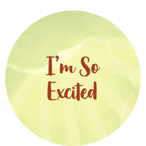 Excite So Excited Sticker by Chrissy Metz
