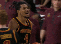 Basketball Hoops GIF by USC Trojans