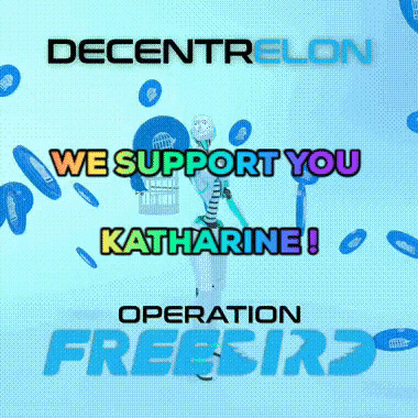 Cryptocurrency Katharine GIF by decentrelon