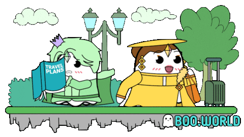 Lets Go Ugh Sticker by Boo