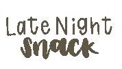 Late Night Snack Sticker