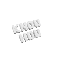 Knowhow Sticker by Ackee