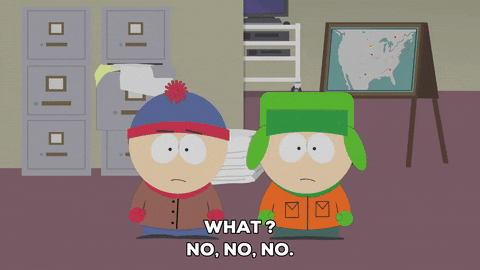 denying stan marsh GIF by South Park 