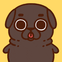Bow Thank You GIF by Puglie Pug