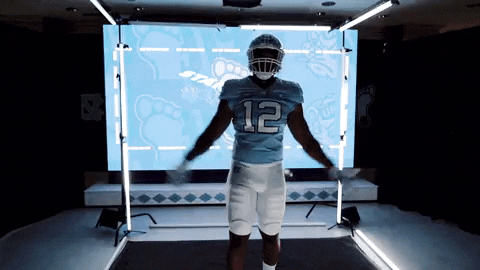 North Carolina Football GIF by UNC Tar Heels