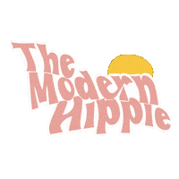 echoluxe logo modern 70s hippie Sticker