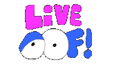 live oof Sticker by deladeso