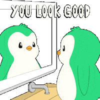 Looking You Look Good Sticker by Abster