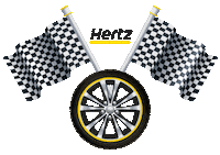william byron race Sticker by Hertz Car Rental