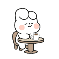 Happy Coffee Sticker