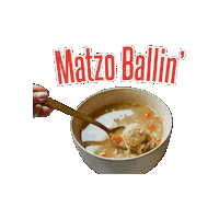 Matzo Ball Sticker by Sunny Bowls