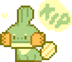 Happy Pokemon Ruby Sticker