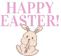 Easter Bunny Sticker by MOLLIE