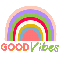 Happy Good Vibes Sticker by Dita W. Yolashasanti
