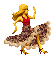 Dancing Girl Texas Sticker by Emporium Pies