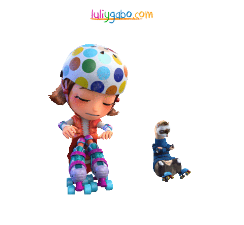 Fun Kids Sticker by Luli y Gabo