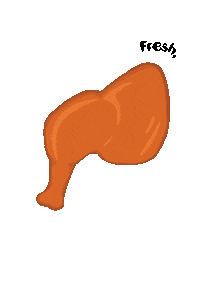 Nandos_sg love fire chicken flame Sticker