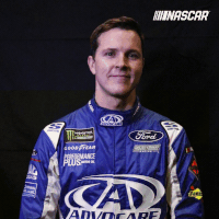trevor bayne nascar driver reactions GIF by NASCAR