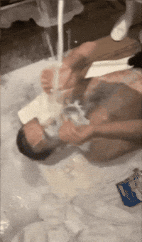 Milk Shower GIF