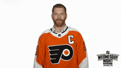 philadelphia flyers hockey GIF by NHL on NBC Sports