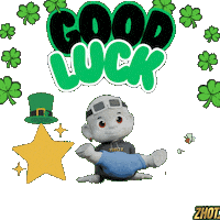 Boa Sorte Good Luck Sticker by Zhot